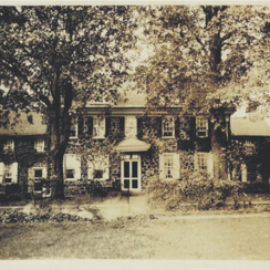 The house in 1900...